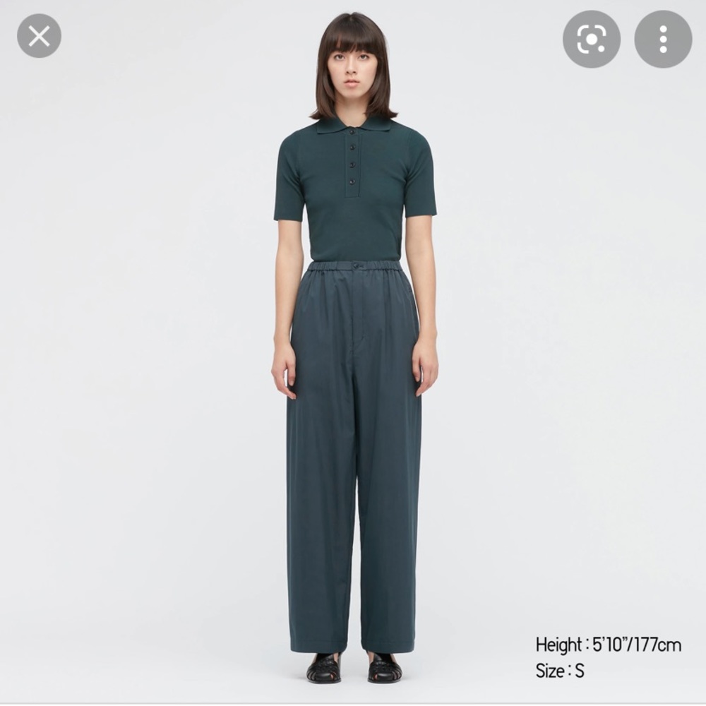 UNIQLO WOMEN U PAJAMA PANTS (Natural XXS)